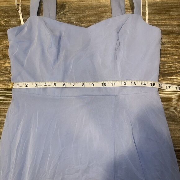 New ~ AFTER SIX ~1558 Contoured Wide Strap Sweetheart Maxi Dress Size 6 - Picture 6 of 11